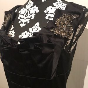 Karen Millen Black Silk Dress